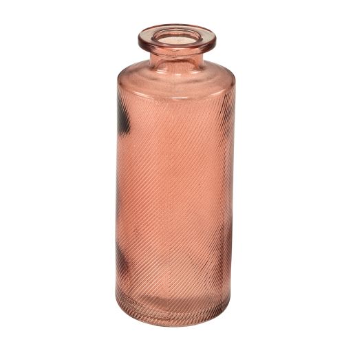 Produkt Wazon na kwiaty Mini szklana dekoracja Retro W13cm Pomarańczowy 4szt
