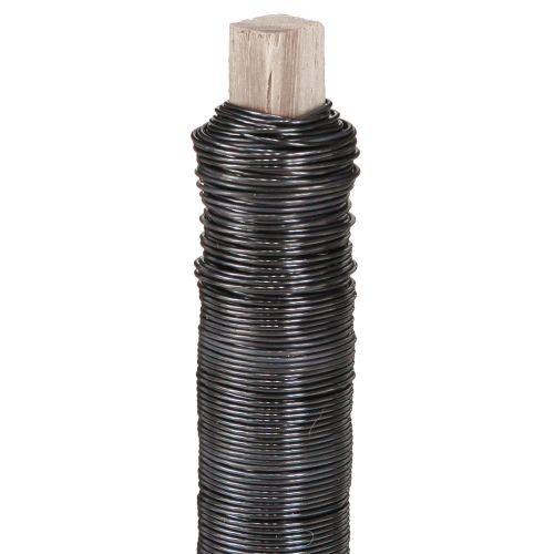 Floristik24 Drut do owijania kwiatów niebieski wyżarzany 0,65mm 100g