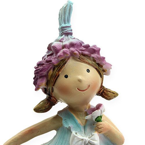 Floristik24 Kwiatek dziecięcy liliowy, niebieski 17cm 2szt.