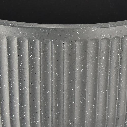 Produkt Doniczka plastikowa podłogowa antracytowa Ø28cm wys. 46,5cm