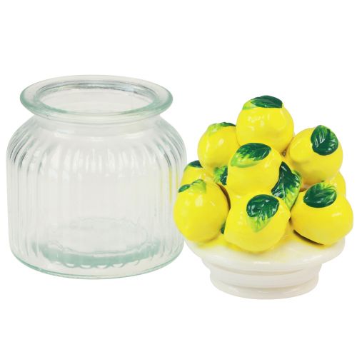 Produkt Słoik na cukierki z pokrywką Słoik na ciasteczka cytrynowe Ø11cm W19cm