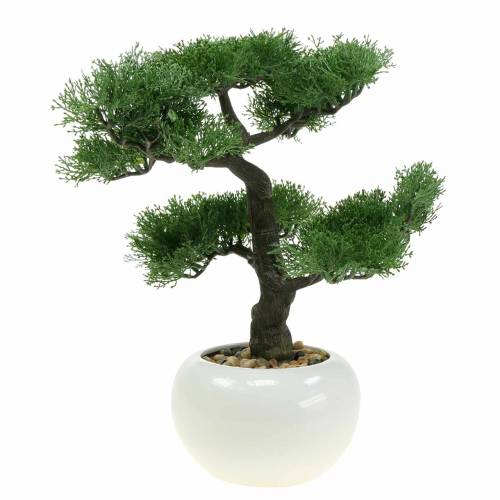 Floristik24 Drzewko Bonsai sosna sztuczna w doniczce H36cm