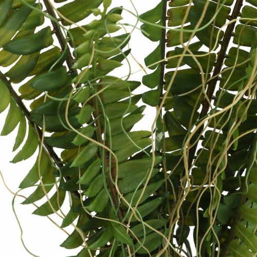 Floristik24 Sztuczna paproć Boston Fern Sztuczna paproć zielona 9 nitek 56cm