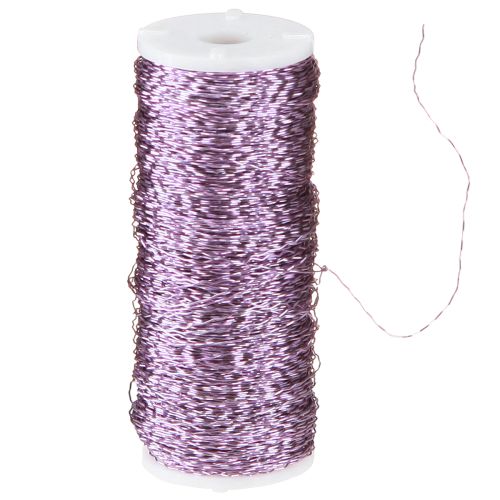 Produkt Drut z efektem bulionu Ø0,30mm 100g/140m Lawenda