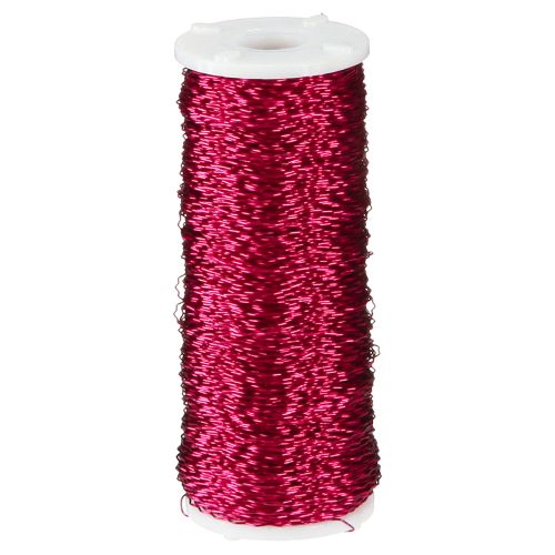 Produkt Drut z efektem bulionu Ø0.30mm 100g/140m różowy