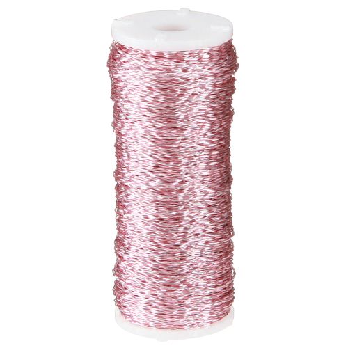 Produkt Drut z efektem bulionu Ø0.30mm 100g/140m różowy