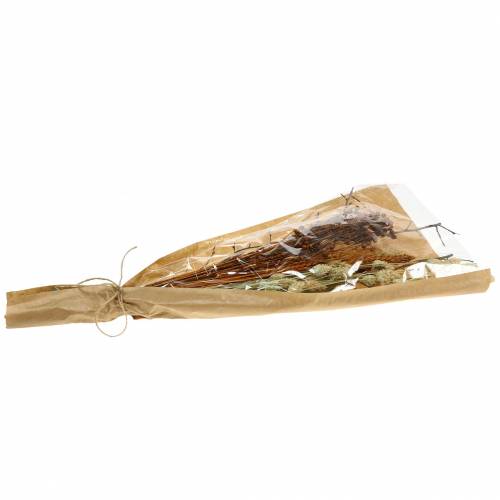 Floristik24 Bukiet Dzikich Kwiatów Natura, Pomarańczowy 25-60cm 65g