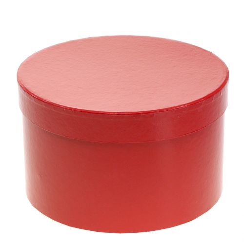 Produkt Skrzynka na kwiaty czerwona błyszcząca Ø18/20cm 2 szt