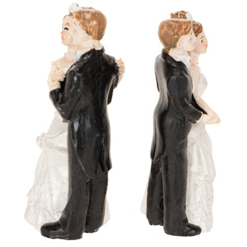 Panna młoda i pan młody 6cm 2szt | Floristik24.pl