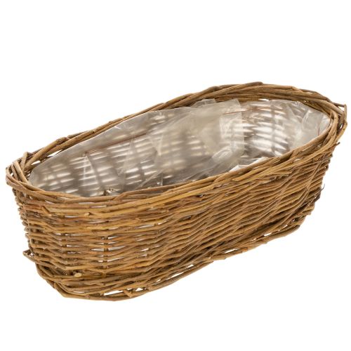 Koszyk na pieczywo ok. 30 cm owalny nieobrany kupić | Floristik24.pl