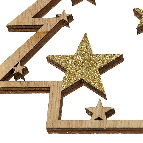 Produkt Różne wieszaki świąteczne. 10cm z brokatem 12 szt