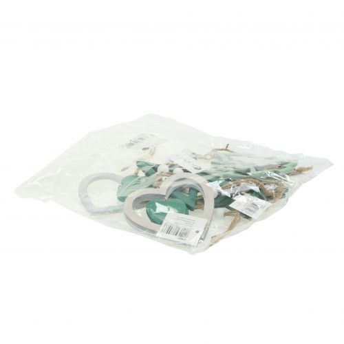 Produkt Ozdoby choinkowe mix zielony, biały 10cm 9szt.