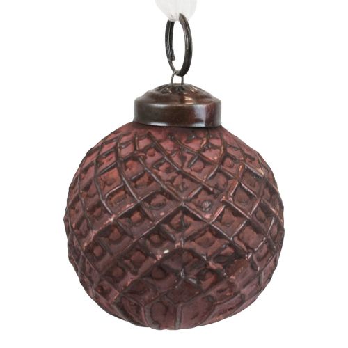 Produkt Ozdoby choinkowe vintage Ozdoby świąteczne szklane Ø5cm 9szt