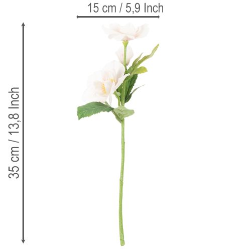Sztuczny bukiet róż świątecznych, bukiet świąteczny, 35cm, 6 sztuk | Floristik24.pl