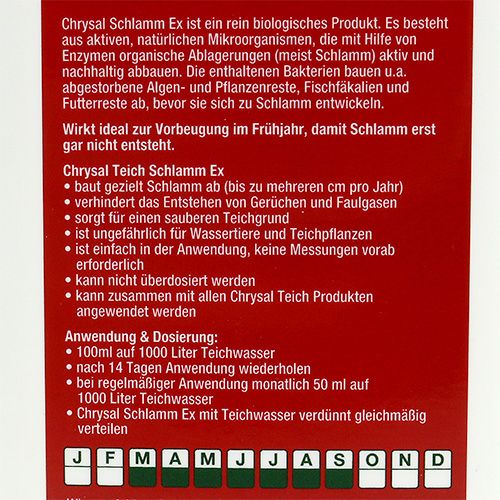 Floristik24 Chrysal Osad do oczek wodnych Ex 1000ml