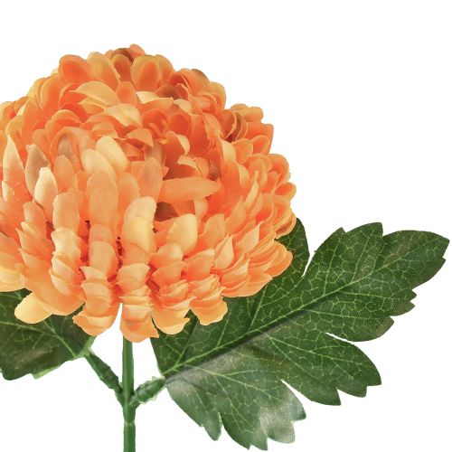 Produkt Sztuczny Kwiat Chryzantema Pomarańczowa Ø7cm 18cm 4szt