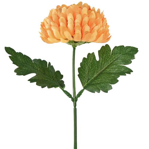Produkt Sztuczny Kwiat Chryzantema Pomarańczowa Ø7cm 18cm 4szt