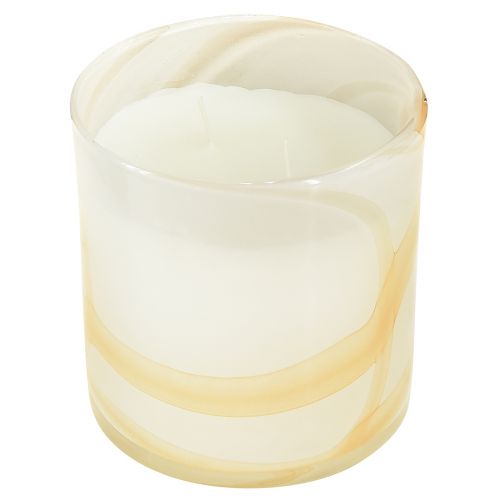 Produkt Świeca zapachowa Citronella w białym szkle Ø12cm W12,5cm