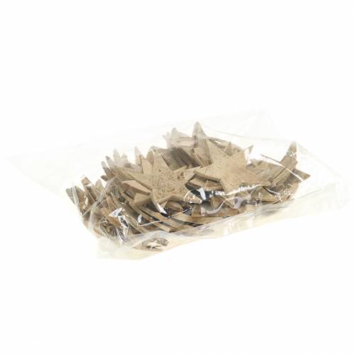 Produkt Gwiazda kokosowa natura 5cm 50szt Dekoracja świąteczna dekoracja stołu