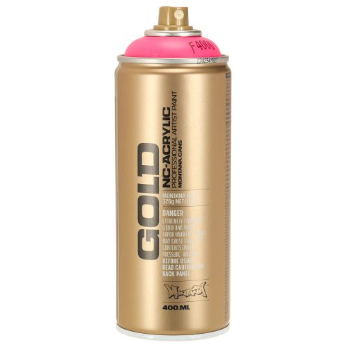 Floristik24 Fluorescencyjny różowy spray w sprayu Montana w puszkach 400 ml