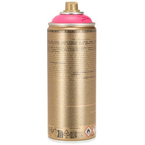 Produkt Fluorescencyjny różowy spray w sprayu Montana w puszkach 400 ml