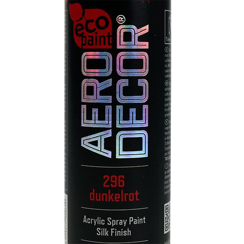 Floristik24 Kolorowy spray matowy ciemnoczerwony 400ml