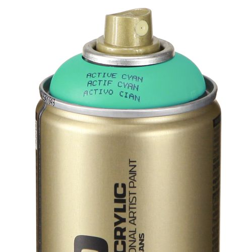 Produkt Farba w sprayu w kolorze turkusowym Fluo Neon w sprayu Cyan 400ml