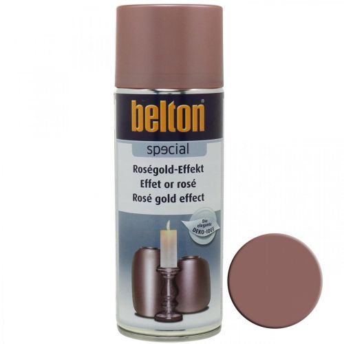 Produkt Specjalna farba w sprayu firmy Belton Specjalna farba z efektem różowego złota 400ml