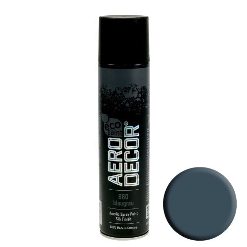 Akryl kolorowy w sprayu niebieski szary 400ml | Floristik24.pl
