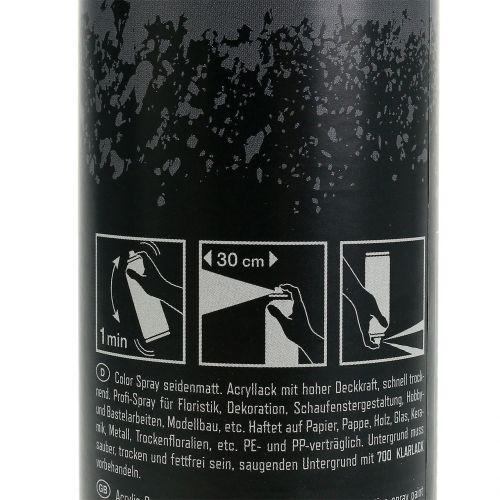 Akryl kolorowy w sprayu niebieski szary 400ml | Floristik24.pl