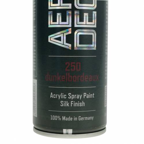 Floristik24 Color Spray Silk Matt 400ml Ciemny Bordowy