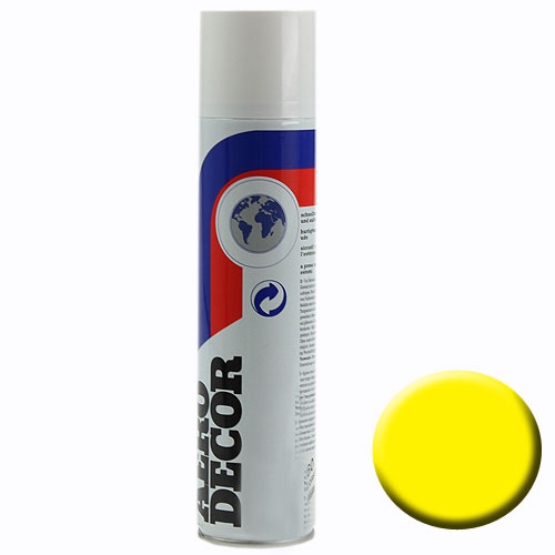 Floristik24 Kolor Spray matowy żółty 400ml