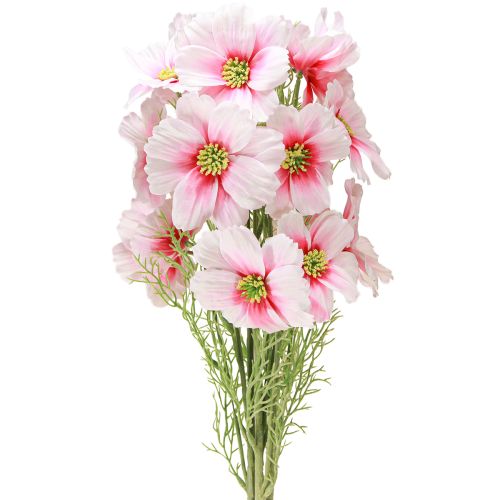 Cosmea sztuczny róż 77cm 3 szt