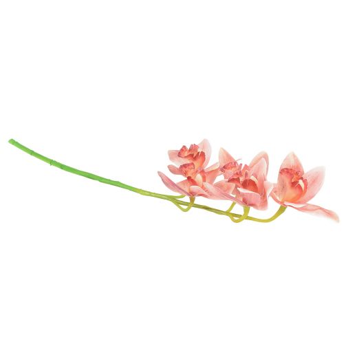 Produkt Orchidea Cymbidium sztuczna 5 kwiatów brzoskwinia 65cm