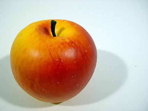 Floristik24 Jabłka 7cm matowe 6szt.