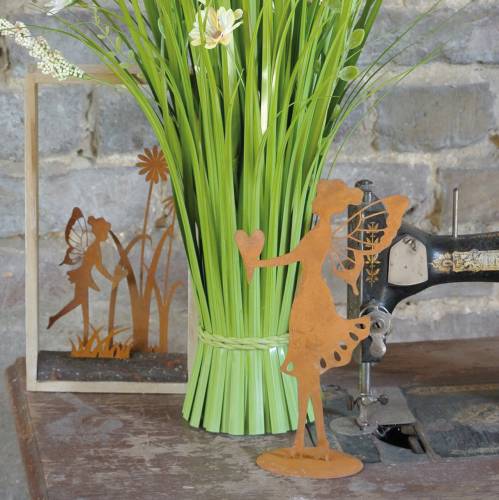 Floristik24 Figurka dekoracyjna elf rust H24cm