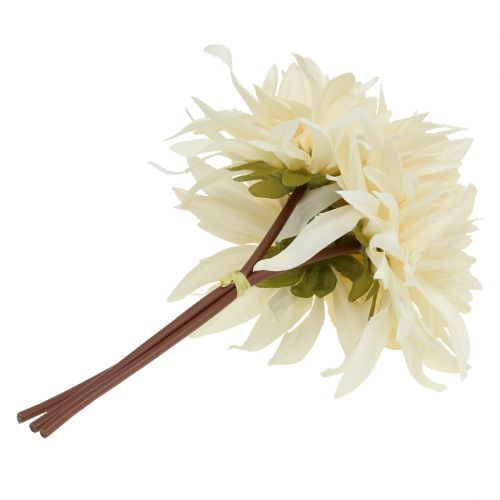Produkt Dalia sztuczna kremowa 25,5cm 3szt