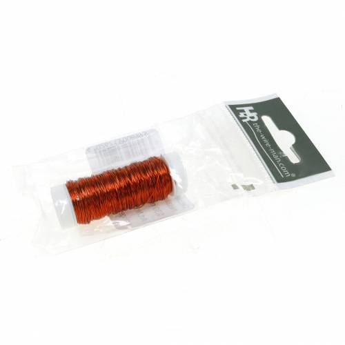 Produkt Drut Dekoracyjny Emaliowany Pomarańczowy Ø0.30mm 30g/50m