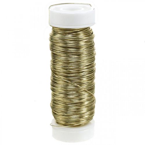 Produkt Drut dekoracyjny emaliowany Ø0,30mm 30g/50m złoty