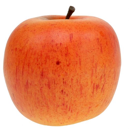 Floristik24 Jabłka dekoracyjne Cox pomarańczowe 7cm 6 szt