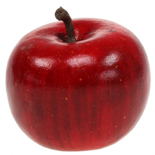 Produkt Dekoracyjne jabłko czerwone błyszczące 4,5cm 12 szt