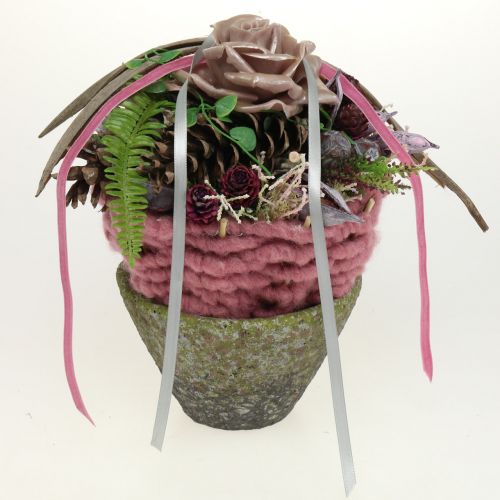 Floristik24 Doniczka do sadzenia Ø12cm H11cm 2szt.