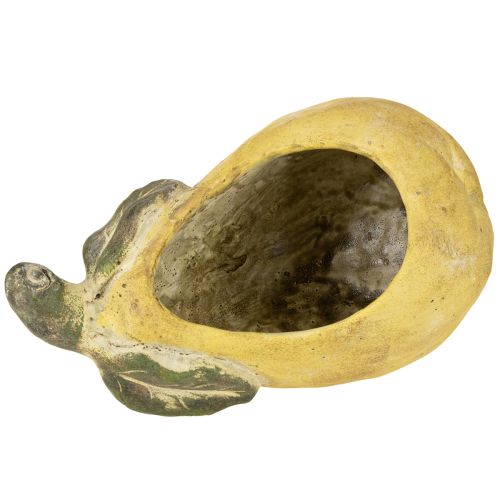 Produkt Doniczka betonowa w kształcie gruszki, dekoracja jesienna, 19×12,5×15,5 cm