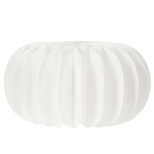 Obrączka papierowa w kształcie plastra miodu, dynia, okrągła, duża, do suszonych kwiatów i jesiennych dekoracji, 24 cm, 4 szt. | Floristik24.pl