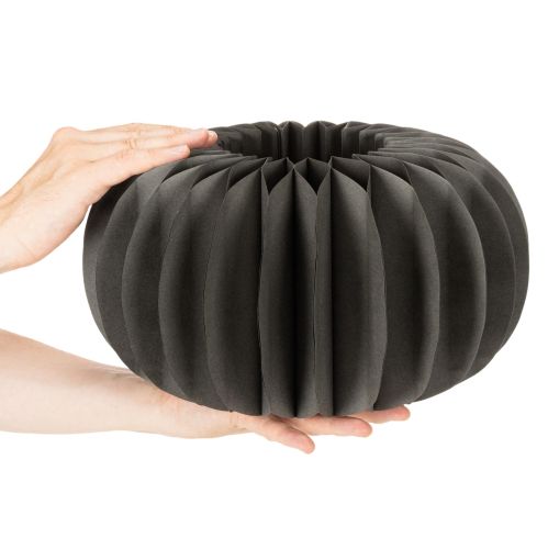 Dekoracja stołu z papieru w kształcie dyni, składana, okrągła, 34 cm, 2 sztuki | Floristik24.pl