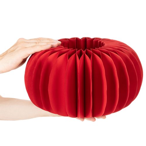 Papier dekoracyjny w kształcie dyni w kształcie plastra miodu 34cm 2 szt. | Floristik24.pl