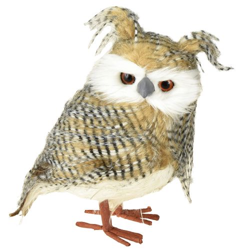 Produkt Dekoracyjna sowa, jesienny, leśny zwierzak, dekoracja zimowa W27cm