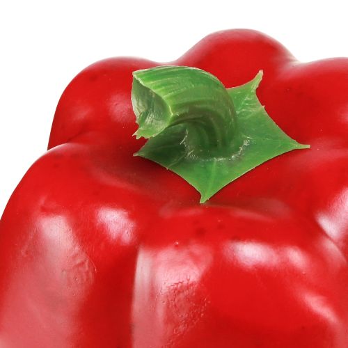 Produkt Dekoracyjny manekin do żywności z papryką warzywną, czerwony, wys. 10 cm