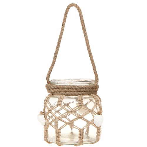 Produkt Dekoracyjne muszle szklane makrama dekoracja stołu dekoracja wisząca Ø14cm