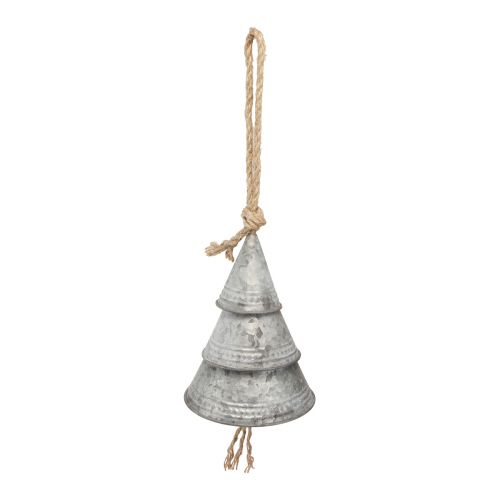 Floristik24 Dzwonki dekoracyjne cynkowe w stylu vintage Dzwonki świąteczne W19cm